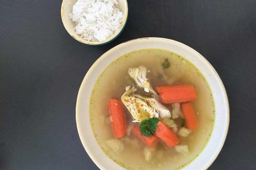 Mamas Hühnersuppe
