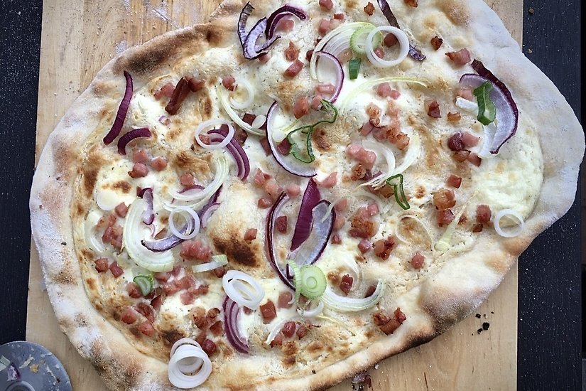 Bild 1/5 - Flammkuchen